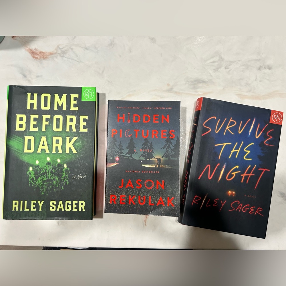 Set of Three Mystery Novels
